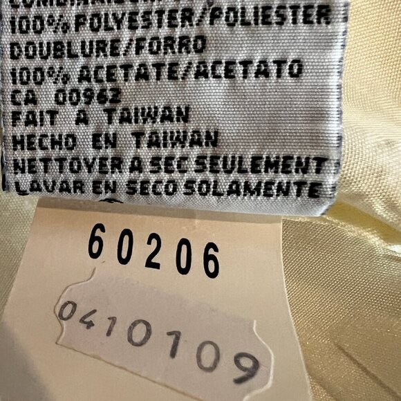 Kasper ASL Skirt Suit Size 10 NEW Two Piece Set Vintage White Career Business - Picture 14 of 16